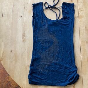 Women's Navy Tank Top